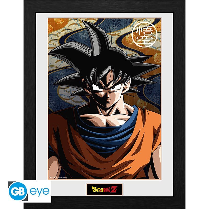 DRAGON BALL - Tirage encadré DBZ Goku 30x40
